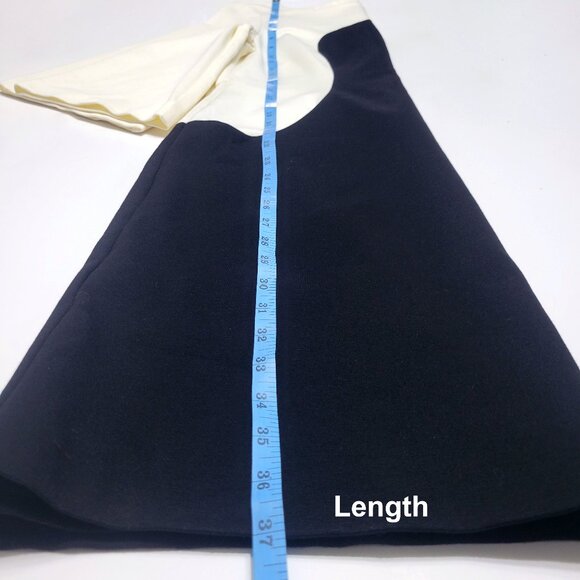 Trina Turk Womens Color Block Sheath Dress Size 10 3/4 Sleeve Pockets Lined - Picture 11 of 14